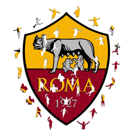Voetbalpuzzel - AS Roma Logo