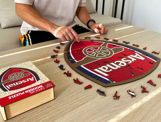 Voetbalpuzzel - Arsenal FC Logo