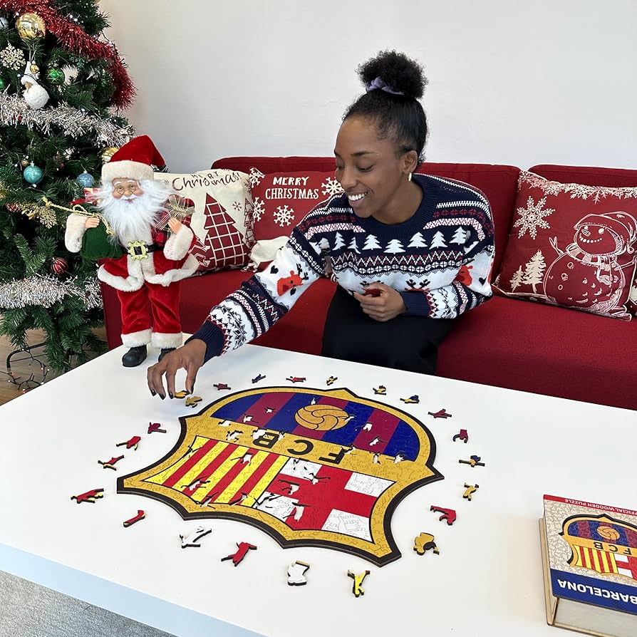 Voetbalpuzzel - FC Barcelona Logo