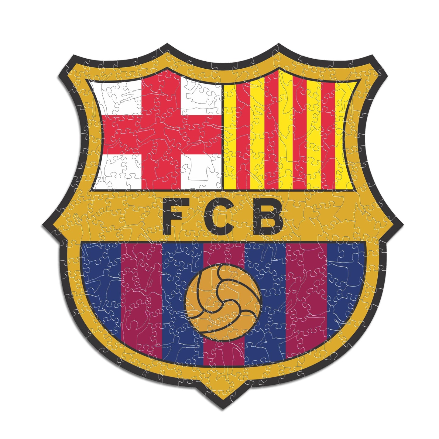 Voetbalpuzzel - FC Barcelona Logo