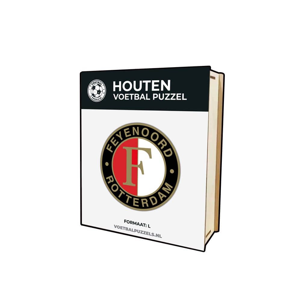 Voorkant van het Feyenoord doosje