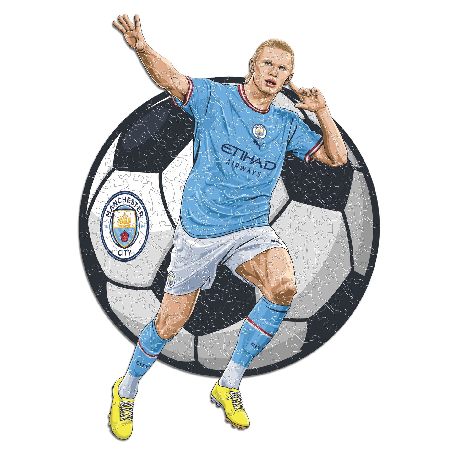 Voetbalpuzzel - Voetbalspeler - Erling Haaland