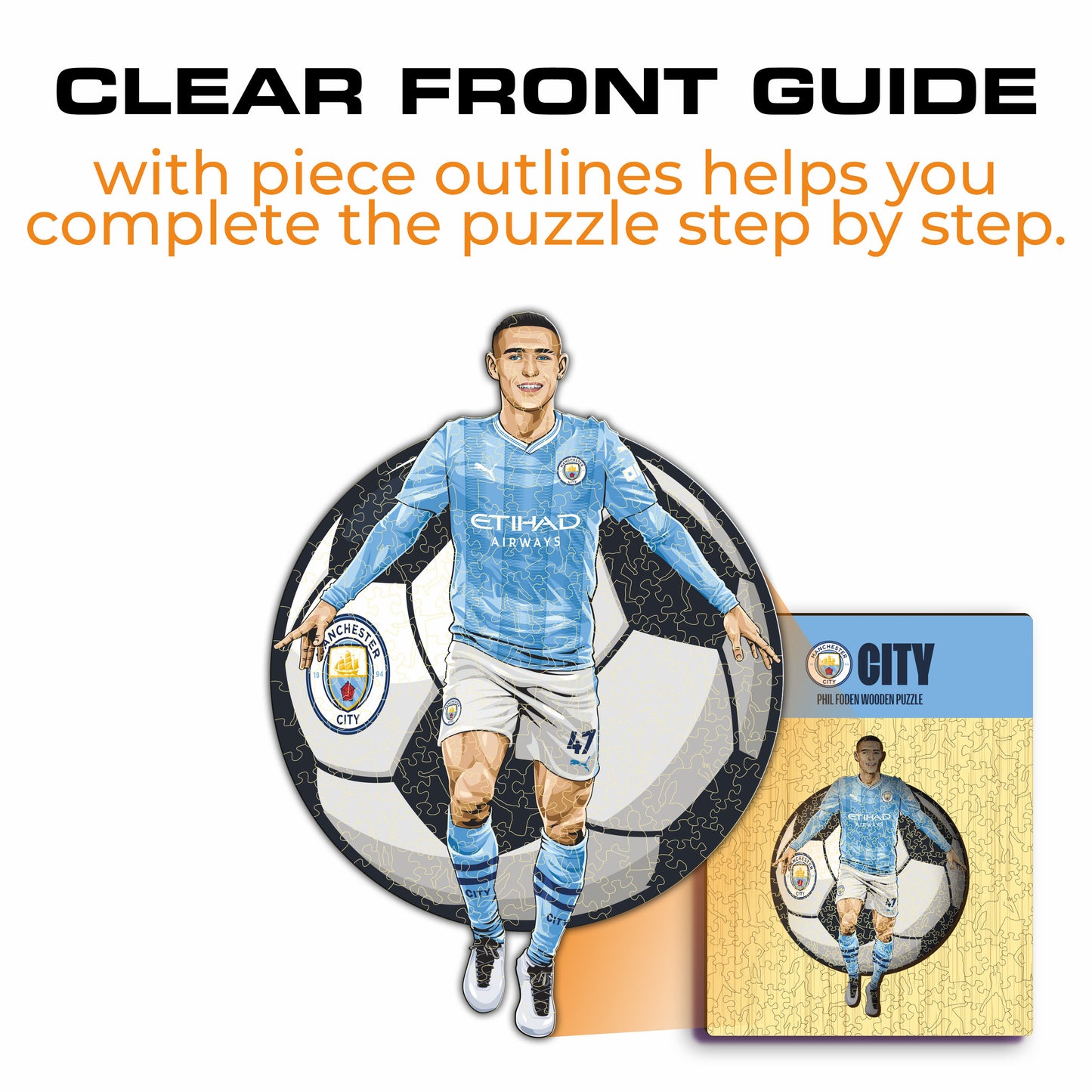 Voetbalpuzzel - Voetbalspeler - Phil Foden