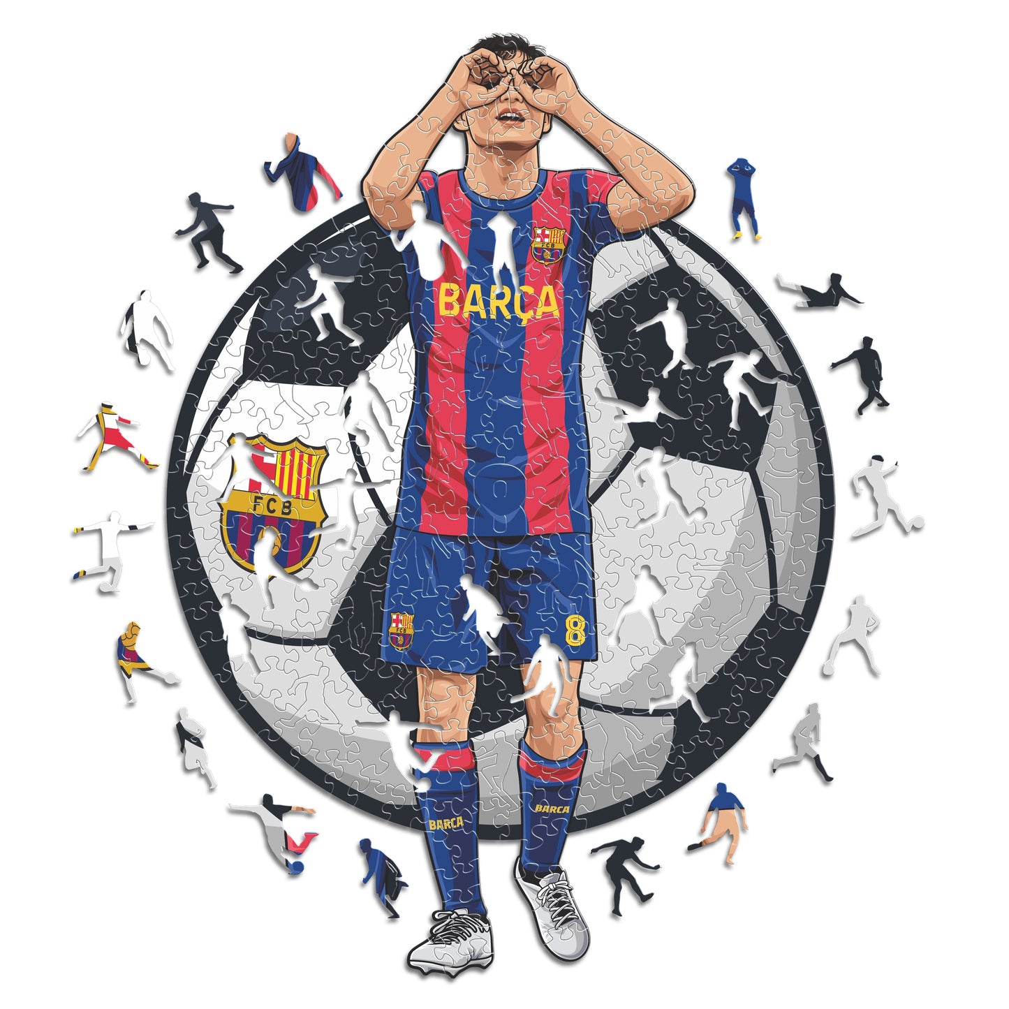 Voetbalpuzzel - Voetbalspeler - Pedri