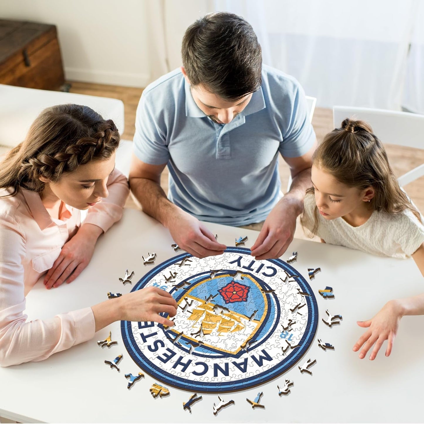 Voetbalpuzzel - Manchester City FC Logo