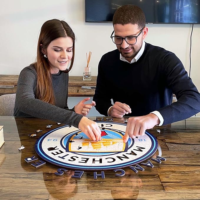 Voetbalpuzzel - Manchester City FC Logo