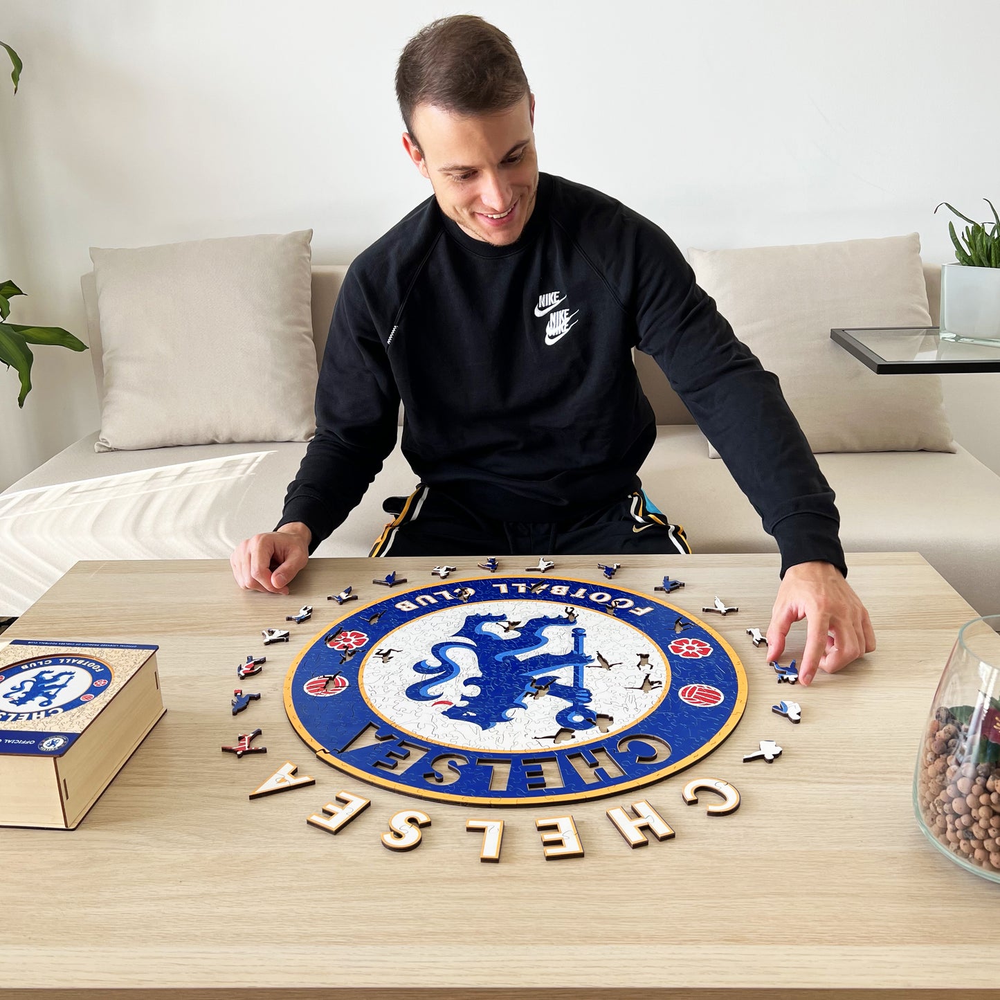 Voetbalpuzzel - Chelsea FC Logo