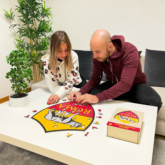 Voetbalpuzzel - AS Roma Logo