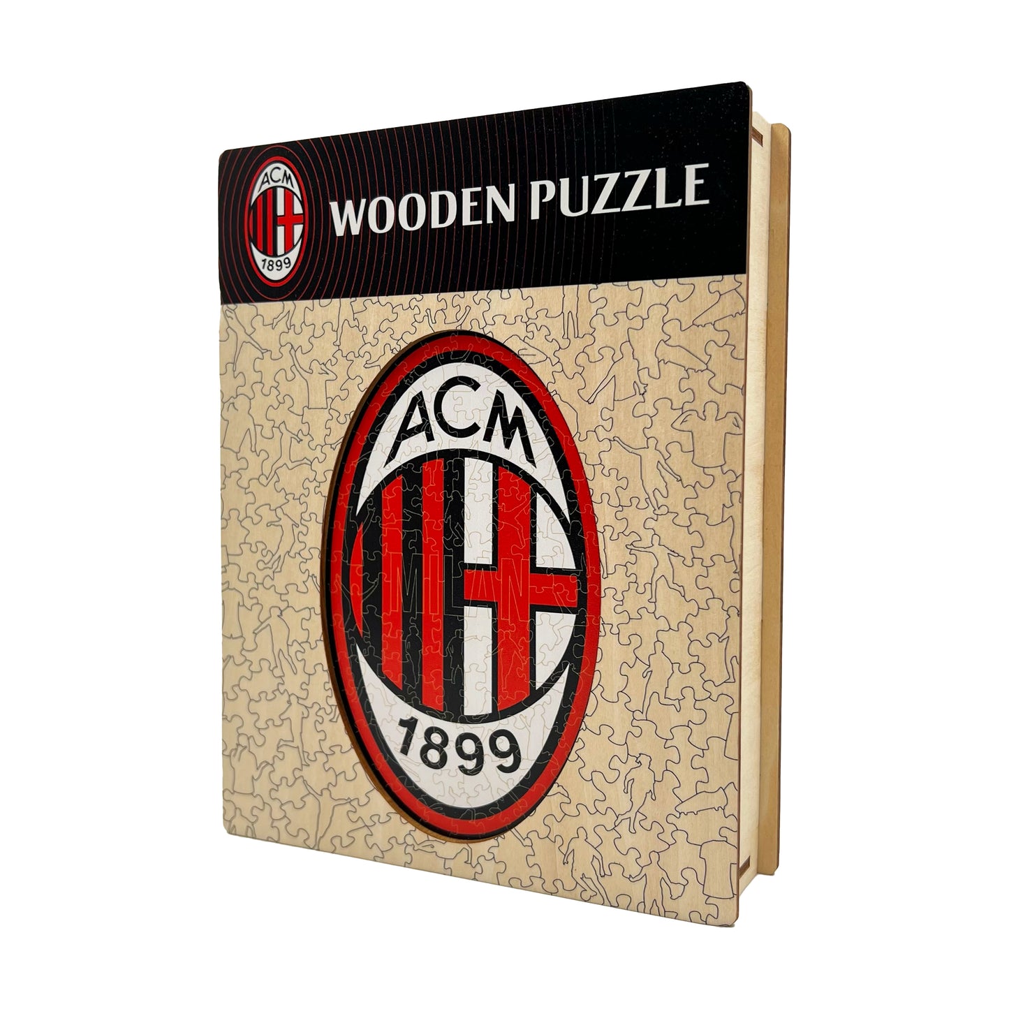 Voetbalpuzzel - AC Milan Logo