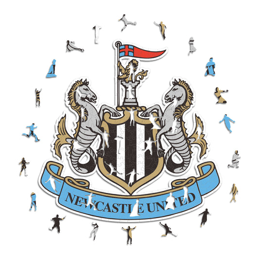 Voetbalpuzzel -Newcastle United FC Logo