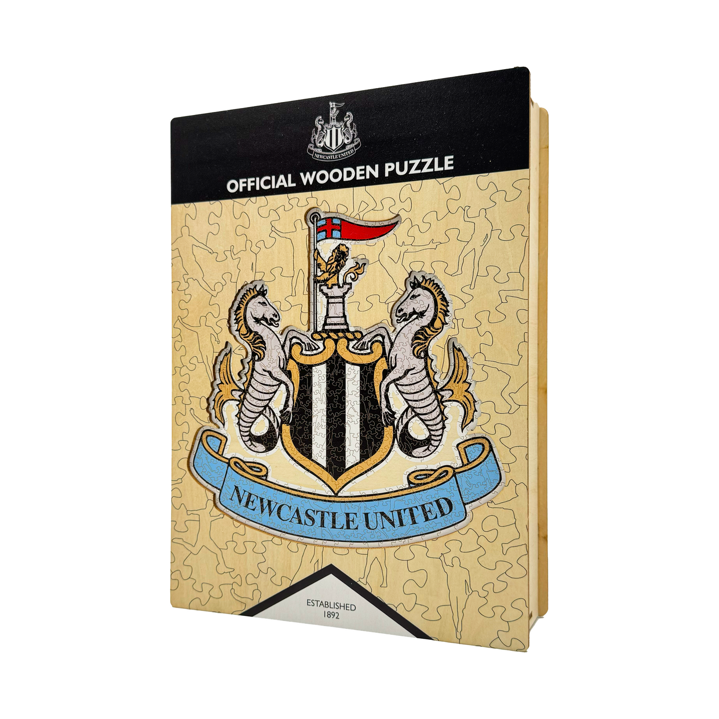 Voetbalpuzzel -Newcastle United FC Logo