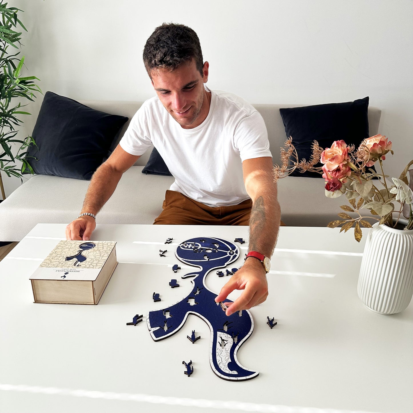 Voetbalpuzzel - Tottenham Hotspur FC Logo