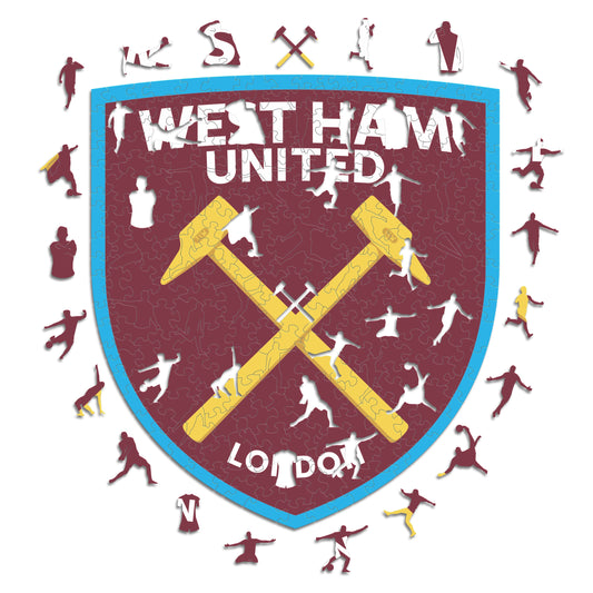 Voetbalpuzzel - West Ham United FC Logo