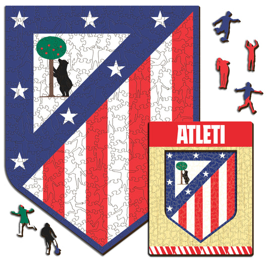 Voetbalpuzzel - Atletico Madrid Logo
