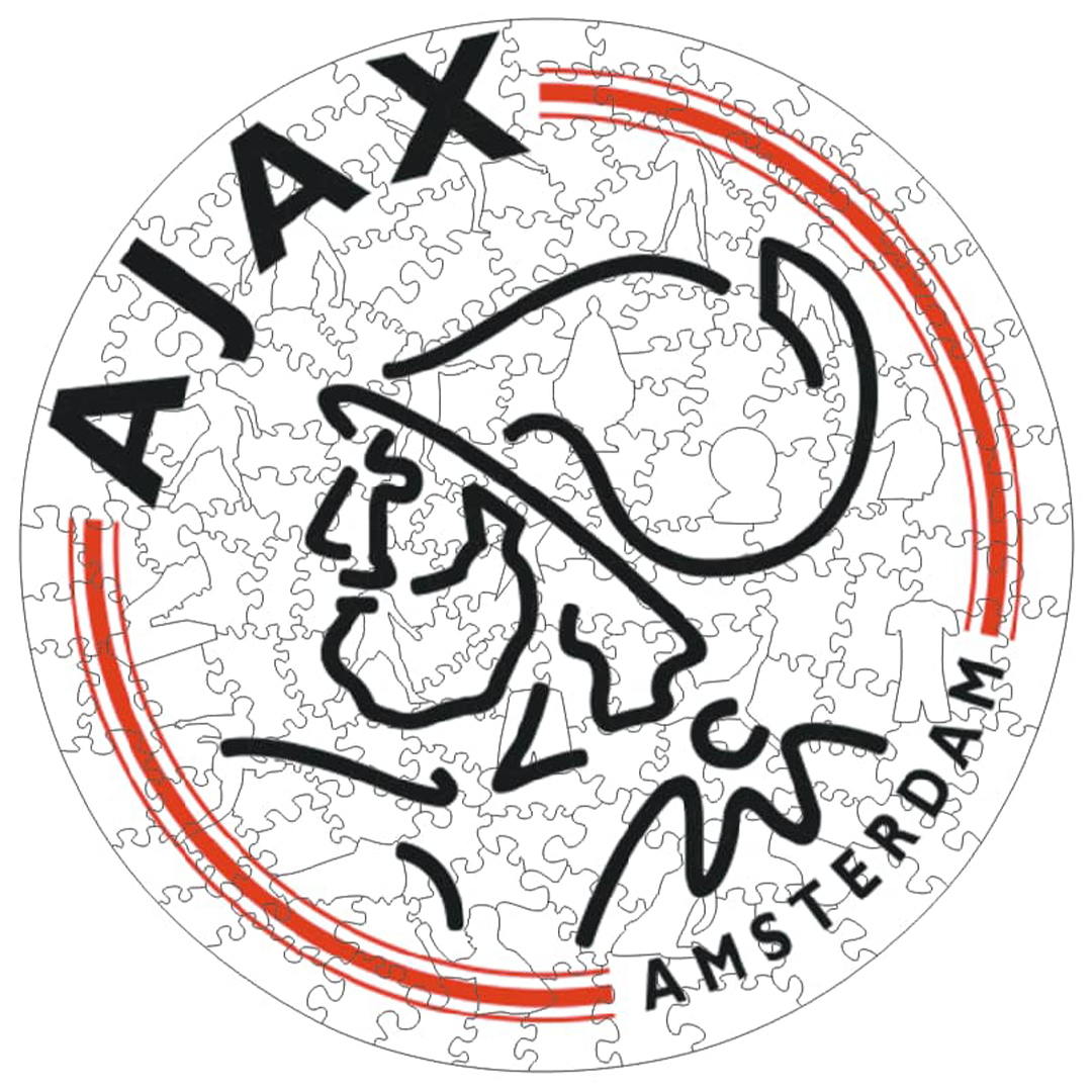 Voetbalpuzzel - Ajax Logo