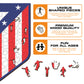Voetbalpuzzel - Atletico Madrid Logo