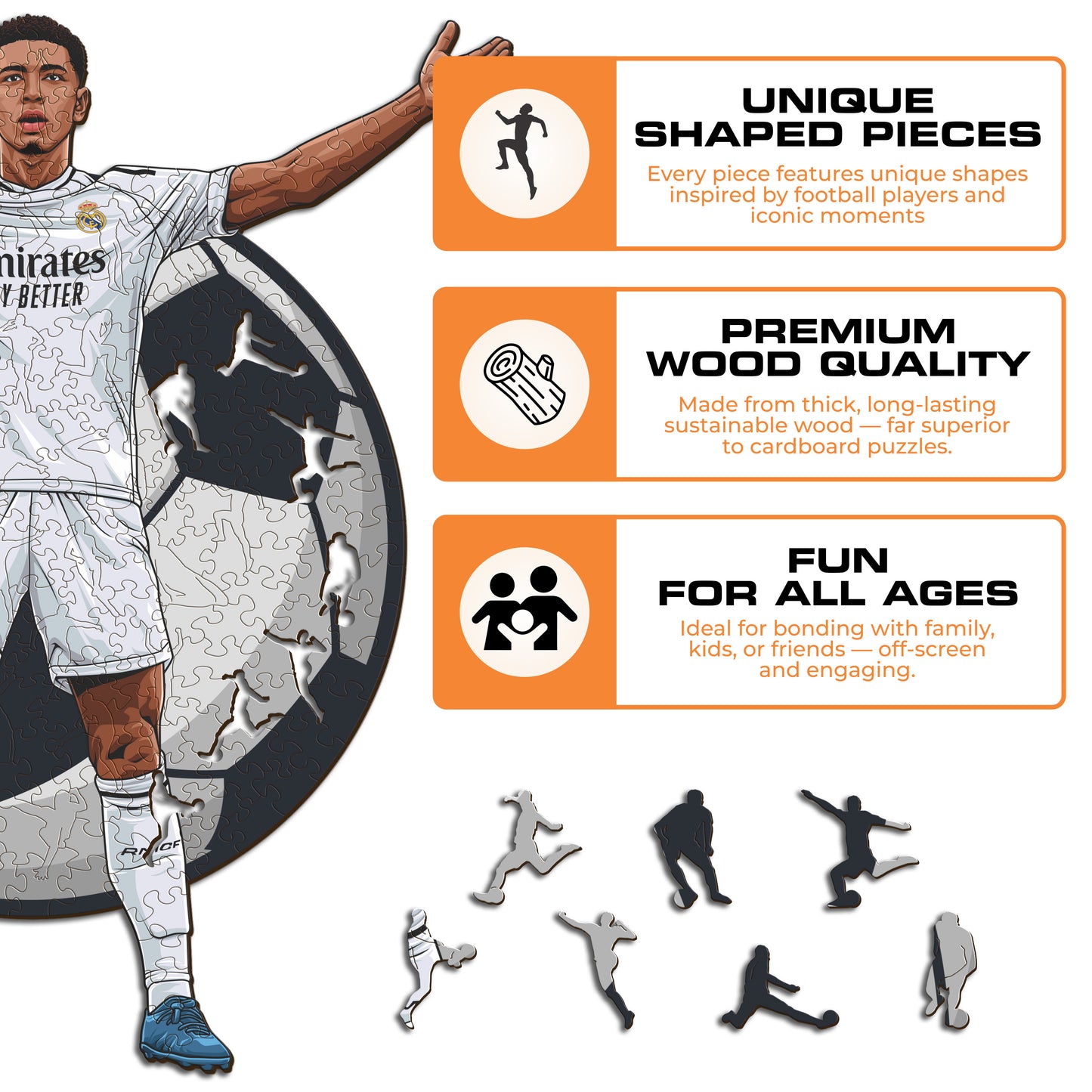 Voetbalpuzzel - Voetbalspeler - Jude Bellingham