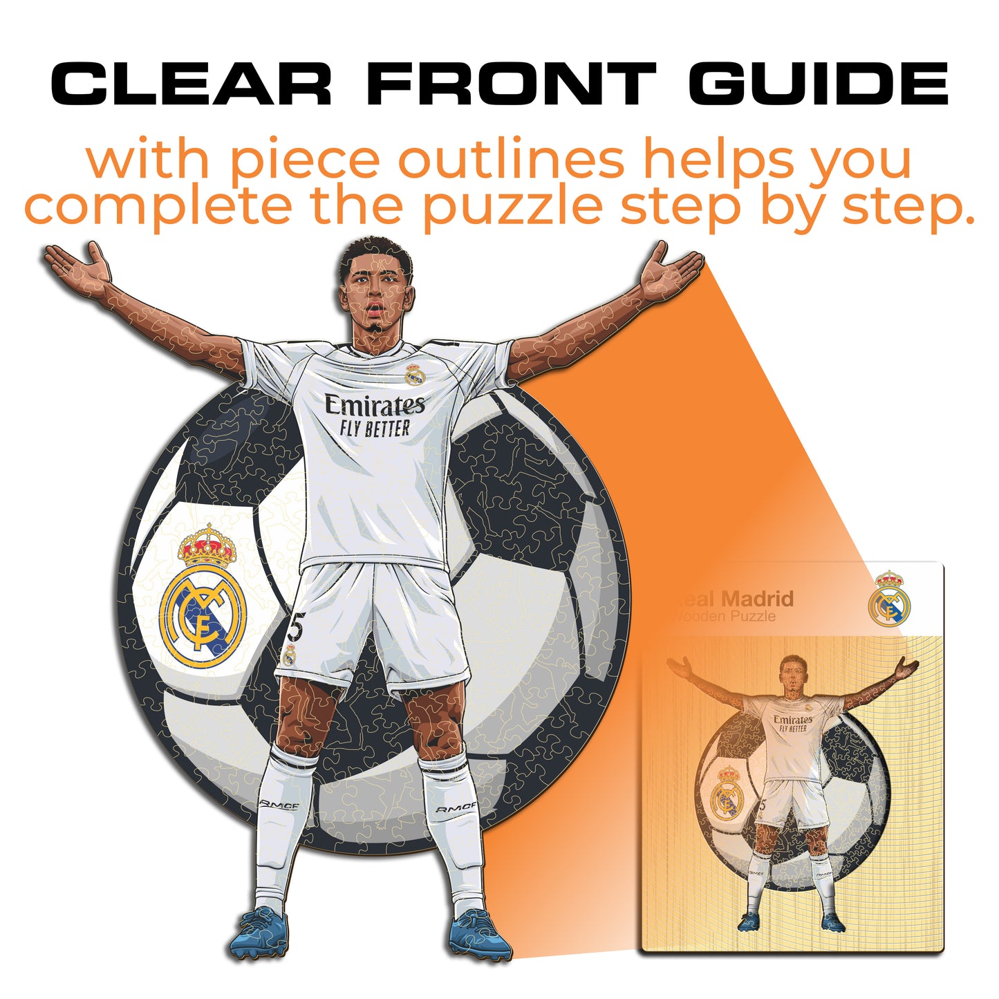 Voetbalpuzzel - Voetbalspeler - Jude Bellingham