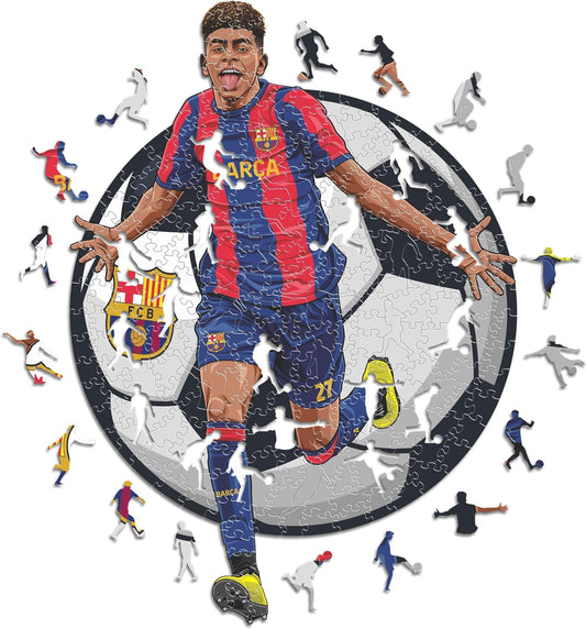 Voetbalpuzzel - Voetbalspeler - Lamine Yamal