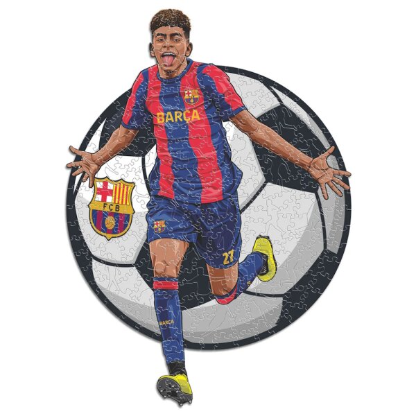 Voetbalpuzzel - Voetbalspeler - Lamine Yamal
