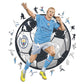 Voetbalpuzzel - Voetbalspeler - Erling Haaland