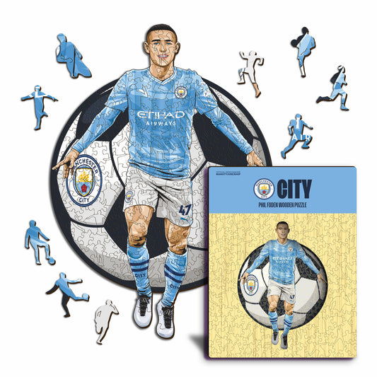 Voetbalpuzzel - Voetbalspeler - Phil Foden