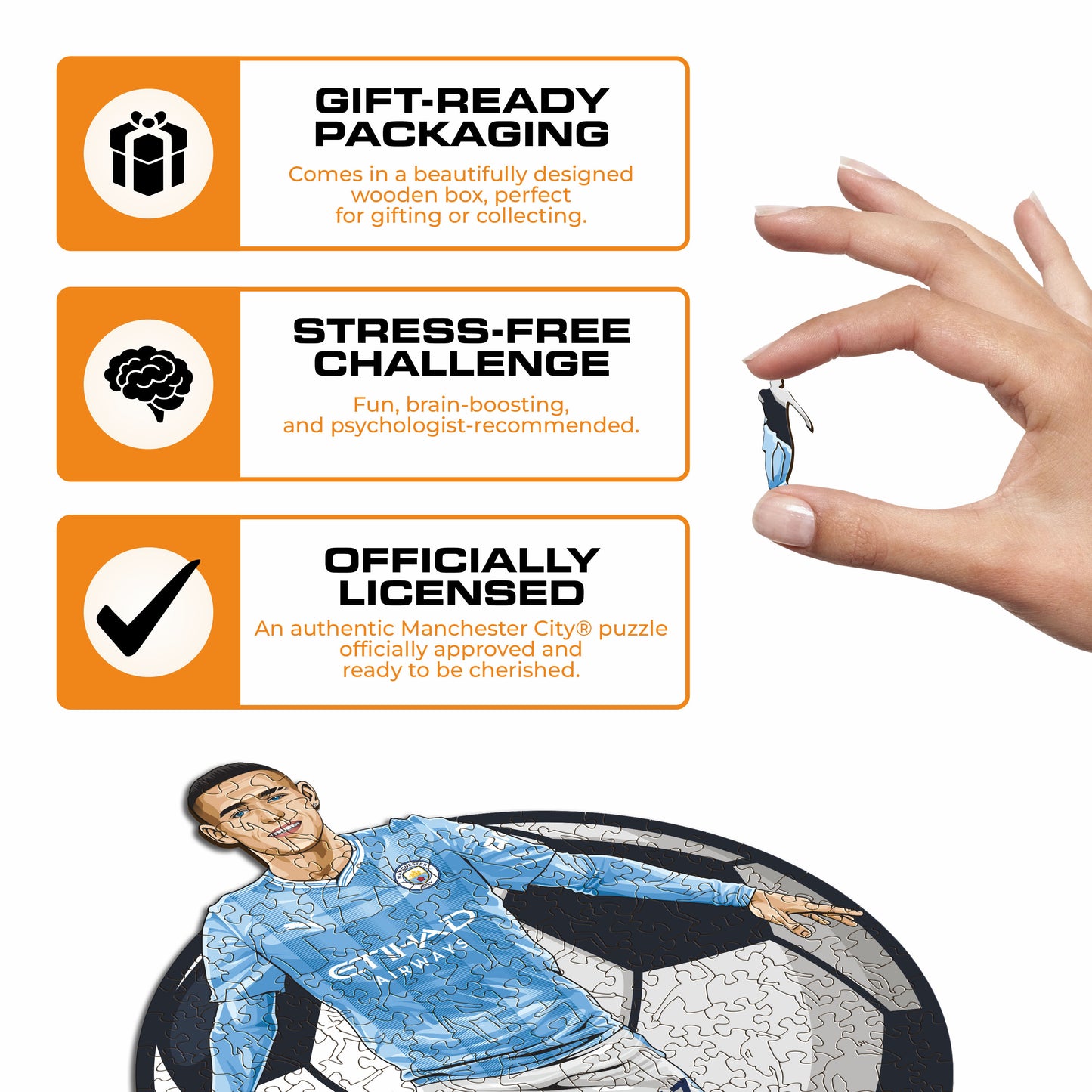 Voetbalpuzzel - Voetbalspeler - Phil Foden