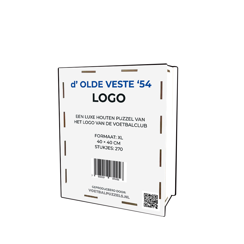 Voetbalpuzzel - vv 'd Olde Veste '54 Logo