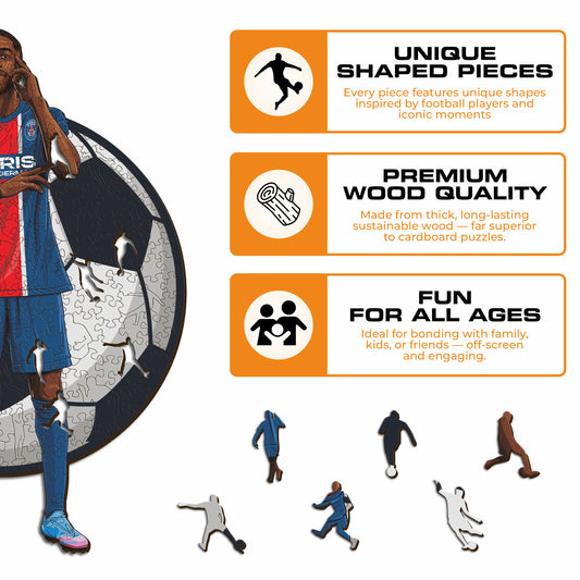 Voetbalpuzzel - Voetbalspeler - Ousmane Dembélé