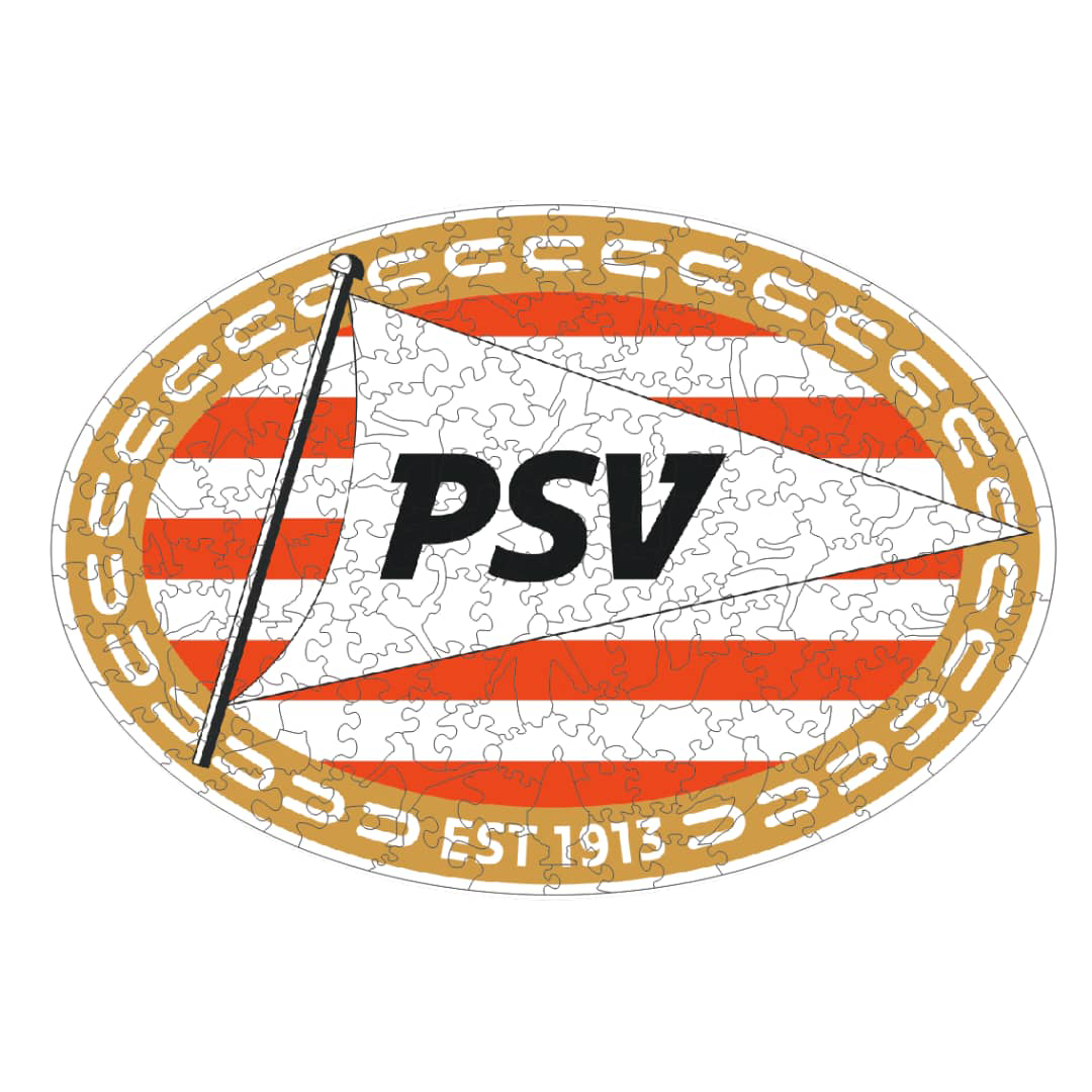 Voetbalpuzzel - PSV Logo