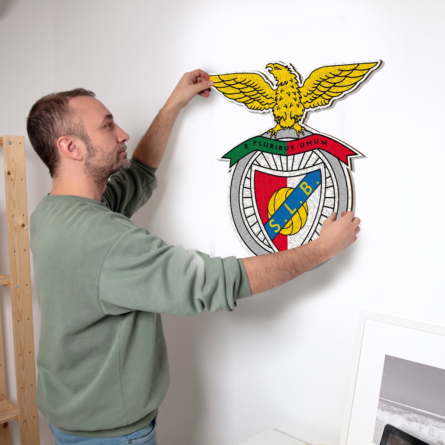 Voetbalpuzzel - SL Benfica Logo