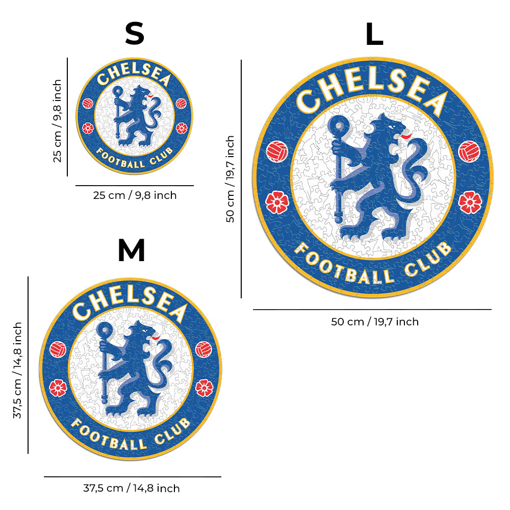 Voetbalpuzzel - Chelsea FC Logo