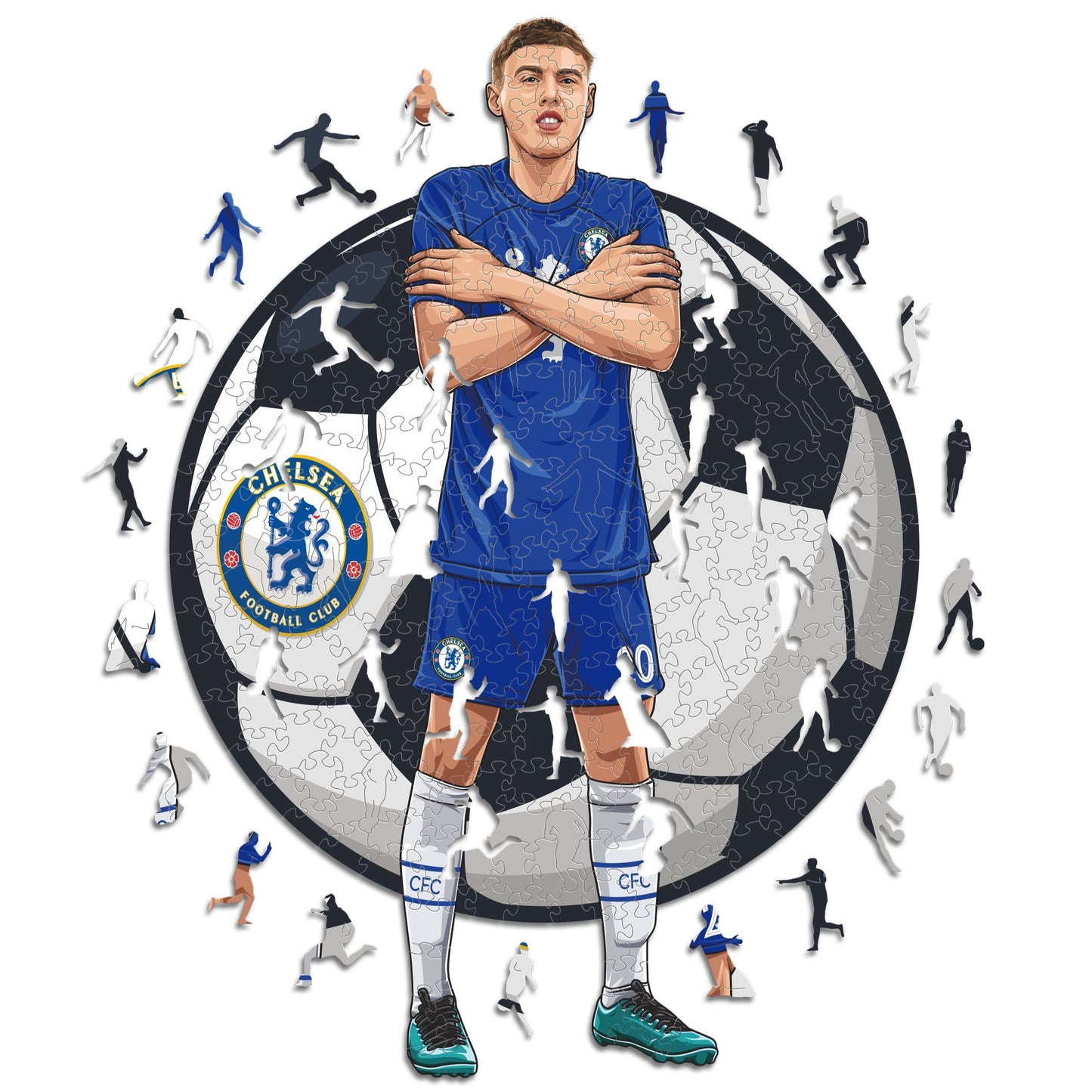 Voetbalpuzzel - Voetbalspeler - Cole Palmer