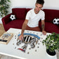Voetbalpuzzel -Newcastle United FC Logo