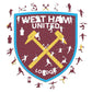 Voetbalpuzzel - West Ham United FC Logo